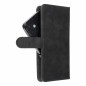 Samsung Galaxy A54 Univerzálne puzdro, Wallet Cases COMMON book Elegant, Soft lining inside  Black
