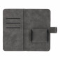 Samsung Galaxy A54 Univerzálne puzdro, Wallet Cases COMMON book Elegant, Soft lining inside  Black