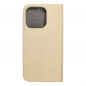 Apple iPhone 15 Pro Wallet Cases Sensitive Book Gold