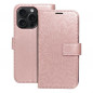Apple iPhone 15 Pro Wallet Cases MEZZO Book Mandala  Rose gold