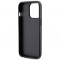 Apple iPhone 13 Pro Case Guess Metal Logo Starss Crossbody Elegant  Black