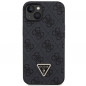 Apple iPhone 14 Case Guess Metal Logo Starss Crossbody Elegant  Black