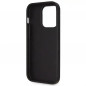 Apple iPhone 14 Pro Max Case Guess Metal Logo Starss Crossbody Elegant  Black