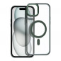 Apple iPhone 15 Plus Case Matte Mag Cove MagSAFE  Green