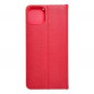 Apple iPhone 15 Plus Wallet Cases LUNA Book Gold Elegant  Red