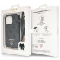 Apple iPhone 14 Pro Case Guess Metal Logo Starss Crossbody Elegant  Black