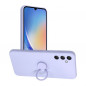 Samsung Galaxy A34 Case Silicone ring Violet
