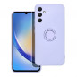 Samsung Galaxy A34 Case Silicone ring Violet
