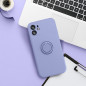 Samsung Galaxy A34 Case Silicone ring Violet