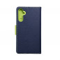 Samsung Galaxy A34 Wallet Cases Fancy Book Navy / Lime