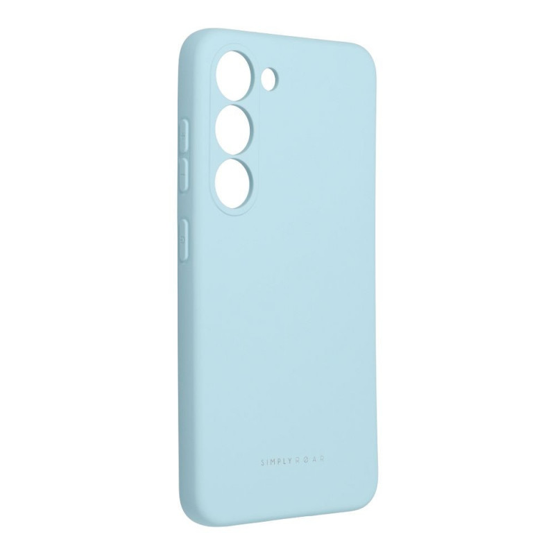 Samsung Galaxy S23 5G Case Roar Space Monochrome, Elegant  Sky Blue