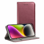 Samsung Galaxy A54 Wallet Cases Smart Magneto book Burgundy
