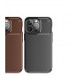 Samsung Galaxy A14 LTE Case Carbon premium Elegant  Black