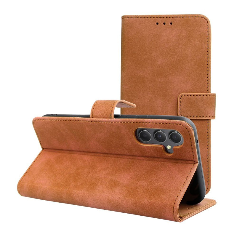 Samsung Galaxy A34 Wallet Cases TENDER Book Brown