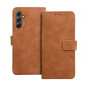 Samsung Galaxy A34 Wallet Cases TENDER Book Brown