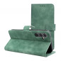 Samsung Galaxy A34 Wallet Cases TENDER Book Green