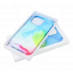Apple iPhone 14 Pro Max Case Leather Mag Cover Elegant  MagSAFE  Color splash