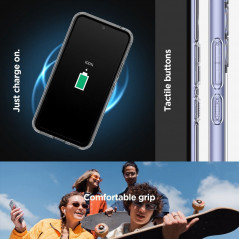 Samsung Galaxy A54 Case Spigen Ultra Hybrid Crystal clear  Transparent
