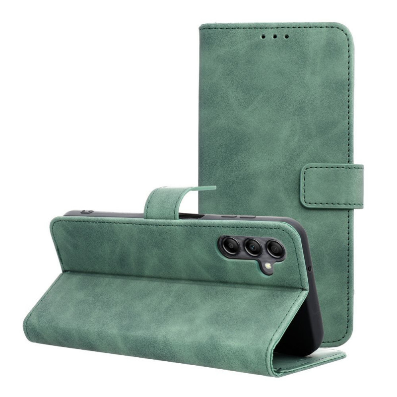 Samsung Galaxy A14 LTE Wallet Cases TENDER Book Green