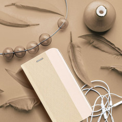 Samsung Galaxy A54 Wallet Cases Sensitive Book Gold