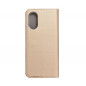 Oppo A17 Wallet Cases Smart Case Book Gold