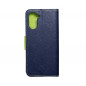 realme 10 Wallet Cases Fancy Book Navy / Lime