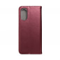 Oppo A17 Wallet Cases Smart Magneto book Burgundy