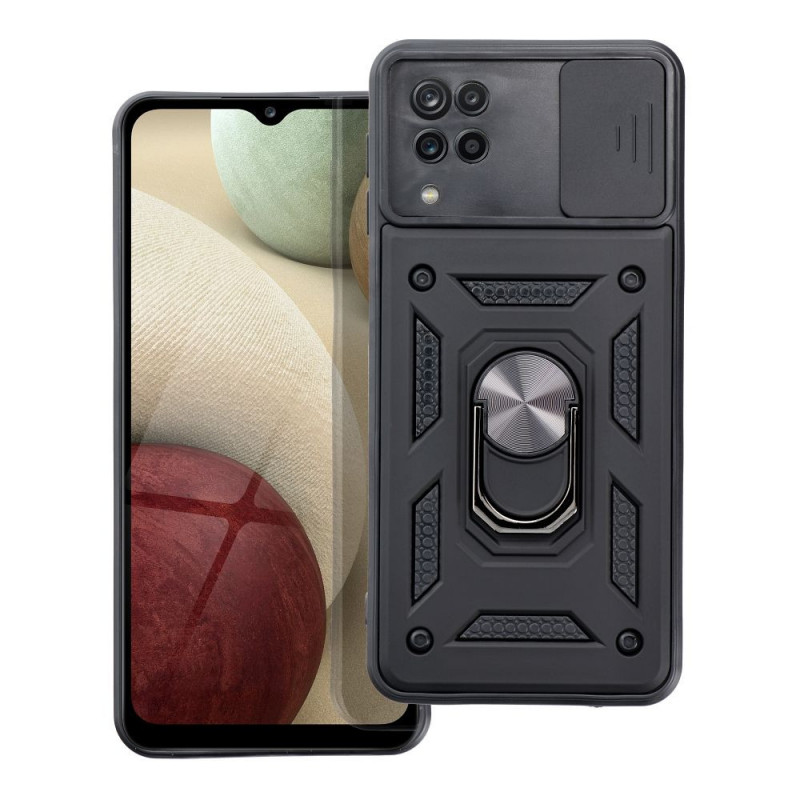 Samsung Galaxy A12 Case Armor Black