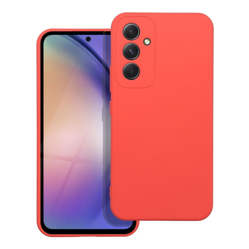 Samsung Galaxy A54 Case Silicone Elegant  Peach
