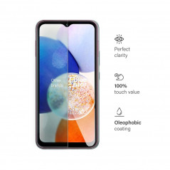 Samsung Galaxy A14 5G Tempered glass Blue Star 9H Transparent 