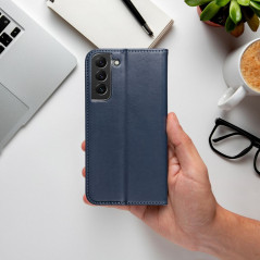 Samsung Galaxy A14 LTE Wallet Cases Smart Magneto book Navy