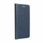 Samsung Galaxy A34 Wallet Cases LUNA Book Carbon Carbon Fibre, Elegant  Blue
