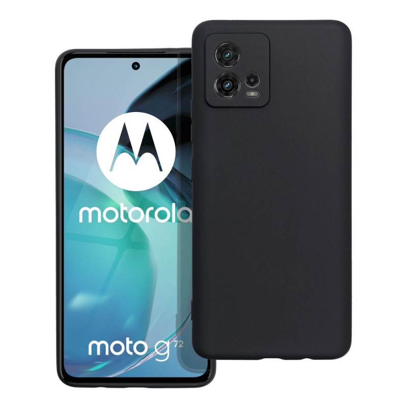 Motorola Moto G72 Case MATT Black