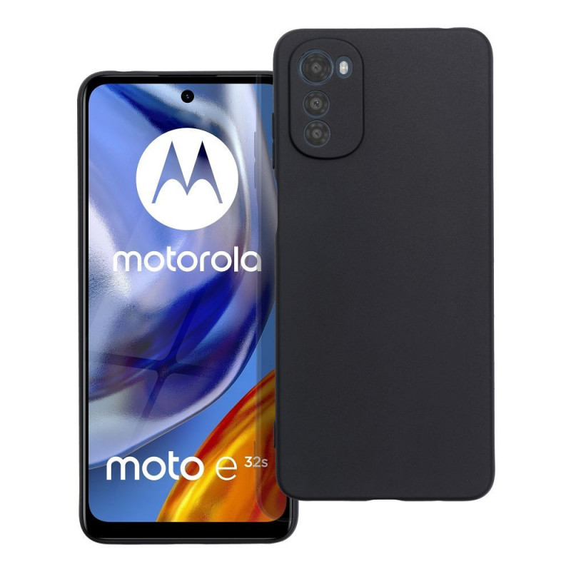 Motorola Moto E32 Case MATT Black