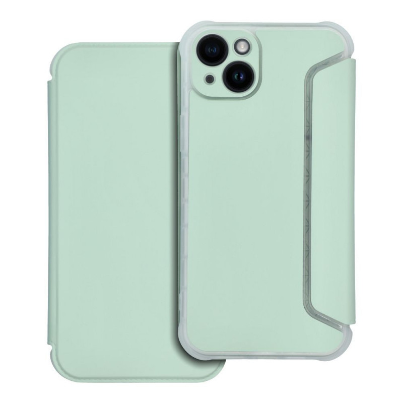 Apple iPhone 14 Plus Wallet Cases Piano Book Light green