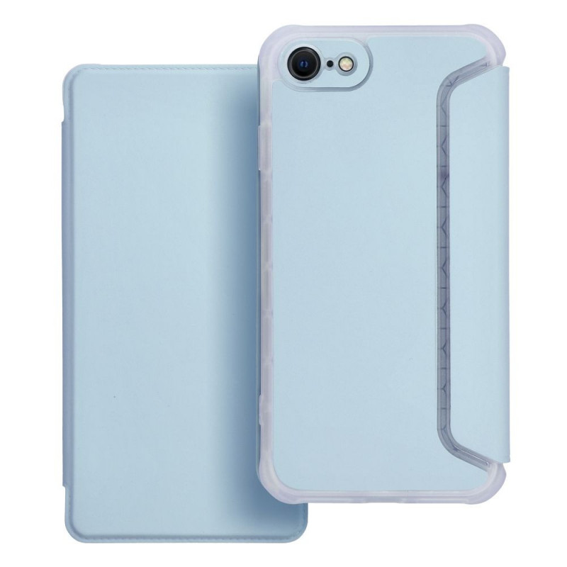 Apple iPhone SE 2022 5G Wallet Cases Piano Book Light blue