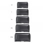 Samsung Galaxy S21 5G Univerzálne puzdro, Horizontal holsters, Belt Holster ROYAL Crazy Horse Black 