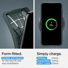 Samsung Galaxy S23 5G Case Spigen  Liquid Air Abyss green