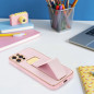 Samsung Galaxy A54 Case LEATHER Case Kickstand Pink