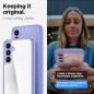 Samsung Galaxy A54 Case Spigen Ultra Hybrid Crystal clear  Awesome violet
