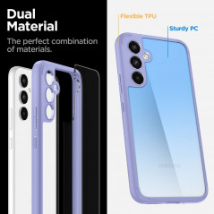 Samsung Galaxy A54 Case Spigen Ultra Hybrid Crystal clear  Awesome violet