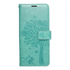 Samsung Galaxy A34 Wallet Cases MEZZO Book Tree  Green