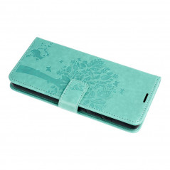 Samsung Galaxy A34 Wallet Cases MEZZO Book Tree  Green