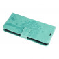Samsung Galaxy A34 Wallet Cases MEZZO Book Tree  Green