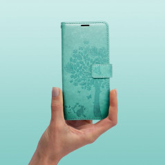 Samsung Galaxy A34 Wallet Cases MEZZO Book Tree  Green