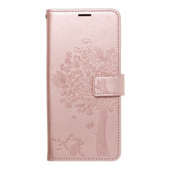 Samsung Galaxy A34 Wallet Cases MEZZO Book Tree  Rose gold