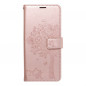 Samsung Galaxy A34 Wallet Cases MEZZO Book Tree  Rose gold