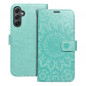 Samsung Galaxy A34 Wallet Cases MEZZO Book Mandala  Green
