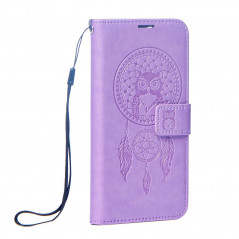 Samsung Galaxy A54 Wallet Cases MEZZO Book Dreamcatcher  Purple