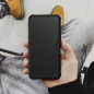 Samsung Galaxy A34 Wallet Cases Razor Book Carbon Fibre, Carbon pattern  Black